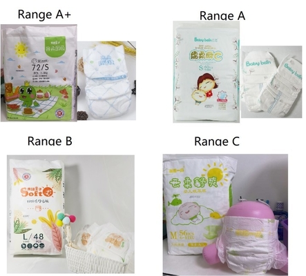 Beschikbare Vrije Steekproef Super Zachte In te ademen Pasgeboren Nappies trekken Babyluier uit