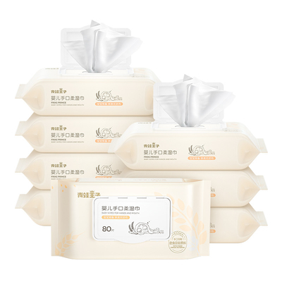 Het aangepaste Privé de Babywater van Etiketunscented veegt Natuurlijke Biologisch afbreekbare Stof af