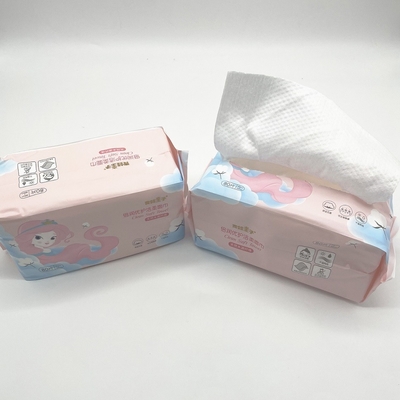 Aangepaste Etiket Biologisch afbreekbare Zachte Droog veegt Wegwerpproduct voor Babyvolwassene af