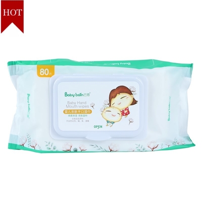 Het organische Gevoelige Natte Water van de Baby Dagelijkse Zorg veegt Douane Privé Etiket af