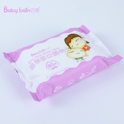 Zachte Beschikbare Nat veegt Natte Pasgeborenenbaby af afveegt