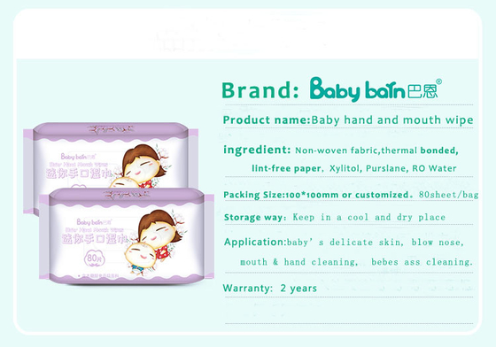 Nieuwste Baby Wipe Natte Tissue Handdoek 60 stuks of 80 stuks wegwerp vochtige doekjes