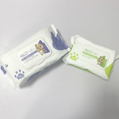 Wet Tissue 80 trekt zachte niet-geweven babydoekjes met deksel