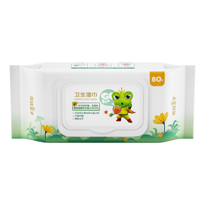 Baby Wegwerp Vochtige Doekjes OEM Aangepaste Geur Gratis
