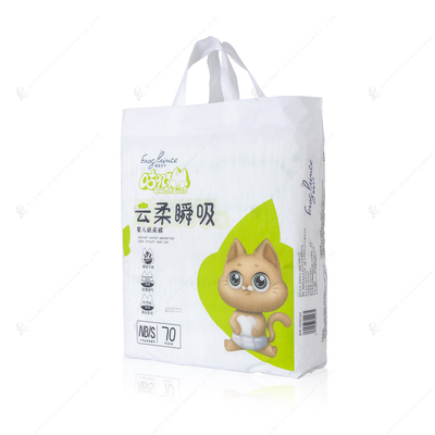 Aangepaste wegwerp babyluier 4 kwaliteiten voor babyluiers