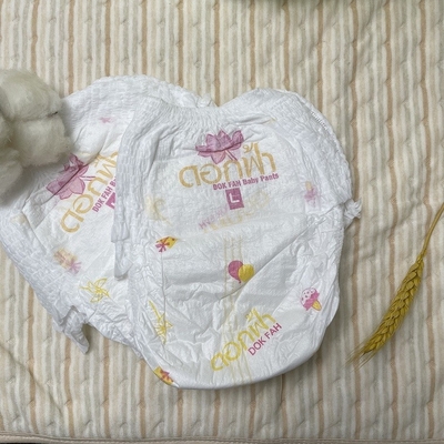 Doekachtige trainingsbroek voor baby's Zacht ademend Droog oppervlak