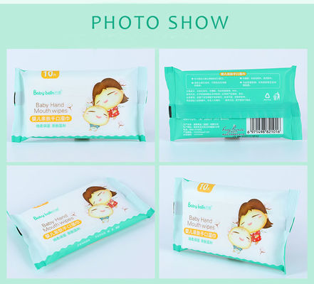 De Schuurwater van de Spunlaced veegt het Niet-geweven Zachte Schoonmakende Organische Baby af