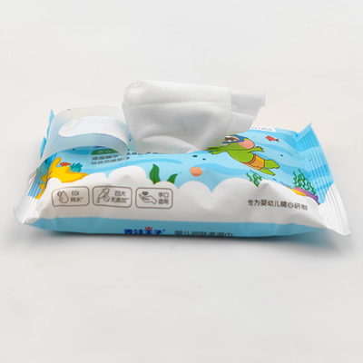 Van de de Douaneluxe van de NFreesteekproef van de het Bamboe veegt de Natuurlijke Stof Biologisch afbreekbare natte baby weefsel af