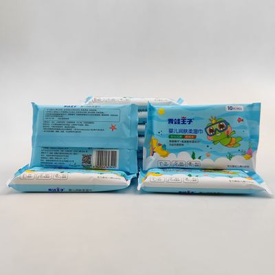 Van de de Douaneluxe van de NFreesteekproef van de het Bamboe veegt de Natuurlijke Stof Biologisch afbreekbare natte baby weefsel af