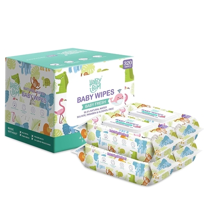 Veegt de Organische Natte Baby van China het Materiële Beschikbare Schoonmaken van Spunlace af