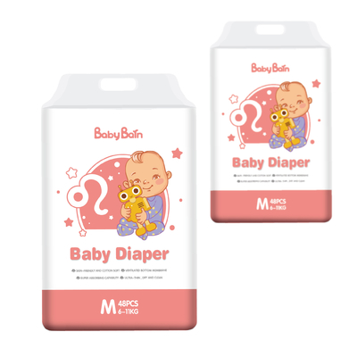 Hoogst Absorberende Mooie Nappies van de de Luierpremie van Eco van Babyluiers Vriendschappelijke