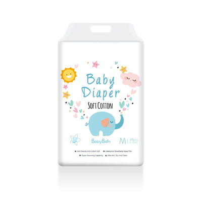 Douane niet Geweven de Luiers500-1000ml Absorptievermogen van de Stoffen Beschikbaar Baby