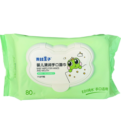 Het klantgerichte de Babylichaam die van Hypoallergenic Unscented Flushable Nat Nat Weefsel schoonmaken veegt af