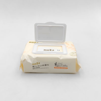 De zachte Natte Neus van de de Babymond van de Zorggeur Vrije Pasgeboren veegt Organische Natuurlijk van Spunlace af