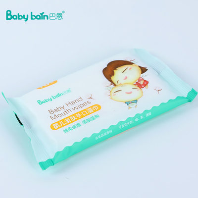Het beschikbare Privé Etiket Gevoelige OEM Natte Water veegt de Mond van de Babyhand het Schoonmaken af