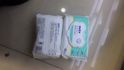Het aangepaste Privé van de het Bamboe Natuurlijke Stof van Etiketunscented Biologisch afbreekbare de Babywater veegt af