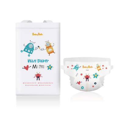 Hete van de de Babyluier van de Verkoop Betaalbare prijs van de de Absorptie In te ademen Film Hoge Beschikbare de Babynappy