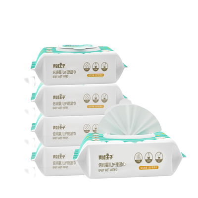 Biologisch afbreekbaar veeg Baby 99,9% Natte Baby Op basis van water af Gevoelige Unscented afvegen