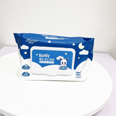 OEM de Beste Formule Biologisch afbreekbare Baby veegt voor Hand en Gezichts het Schoonmaken af