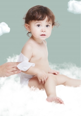 Hoog - veegt de Biologisch afbreekbare Originele Natte de Geurbaby van kwaliteitscottonc Unscented Waterwipes af