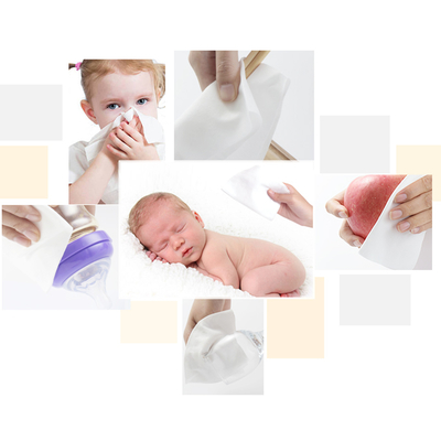 Oem veegt de Douane bio-Degrable Baby Draagbare Nat Privé Etiket80pcs water afveegt af