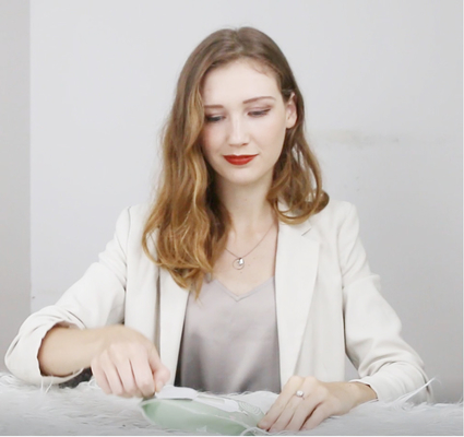 Het individuele Vlekkenmiddel van de Pakket Gezichts Natte Make-up veegt Privé Etiketoem af
