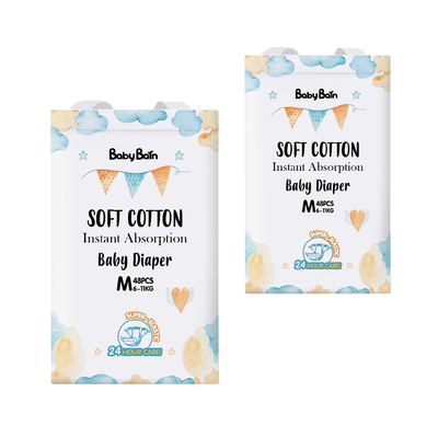 De VRIJE de Babynappies van de STEEKPROEFdouane Beschikbare Super Absorberende Prestaties van SAP