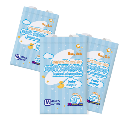 De VRIJE de Babynappies van de STEEKPROEFdouane Beschikbare Super Absorberende Prestaties van SAP