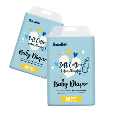 De VRIJE de Babynappies van de STEEKPROEFdouane Beschikbare Super Absorberende Prestaties van SAP