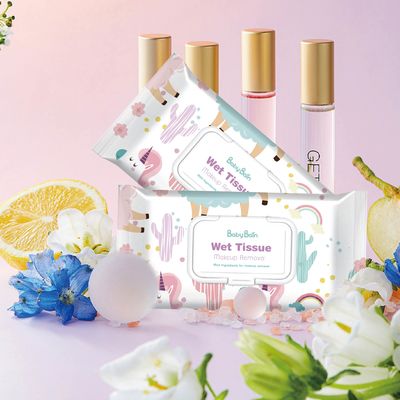 Baby Beschikbare veegt Nat Materiaal van de het Water het niet Geweven Stof van Dekselro af