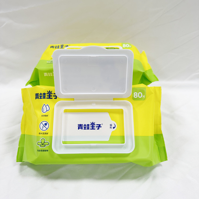 OEM Privé Logo Hand Sanitizing Wet Wipes 50pcs zonder Alcohol