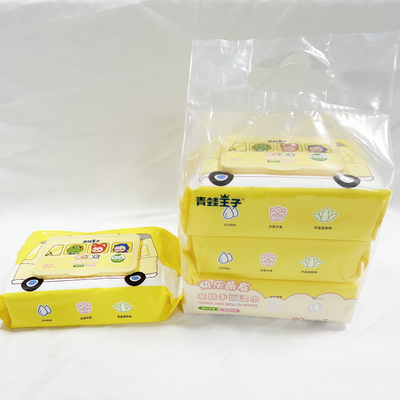 Natte baby Op basis van water van de Wholesales veegt de Biologisch afbreekbare Originele 99,9% Unscented Gevoelige Huid af