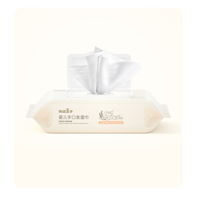 Oem veegt de Douane bio-Degrable Baby Draagbare Nat Privé Etiket80pcs water afveegt af