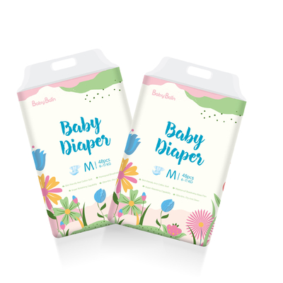 Vrije van de de prestatieszuigeling van SAP van de steekproefdouane in het groot super absorberende van de babyluiers beschikbare nappies luier