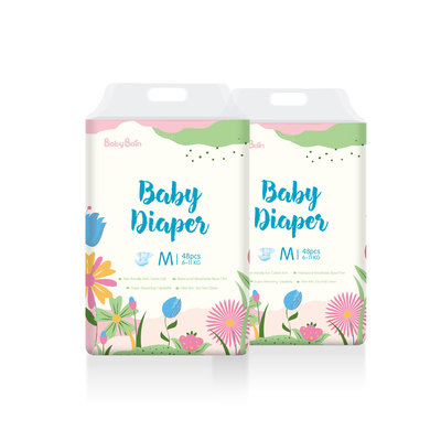 Vrije van de de prestatieszuigeling van SAP van de steekproefdouane in het groot super absorberende van de babyluiers beschikbare nappies luier