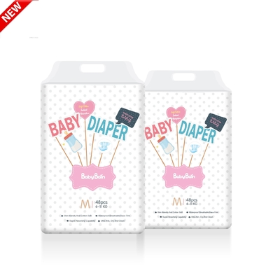 Hete nieuwe verkoop super zachte middelgrote grootte - de geboren broek van de babyluier