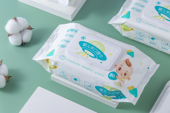 Maak Natuurlijk Flushable-Babywater dik afveegt zonder Alcohol Hard Plastiek voor het Schoonmaken