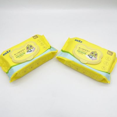 de organische baby veegt geval af de Biologisch afbreekbare Natte Bamboebaby water afveegt afveegt