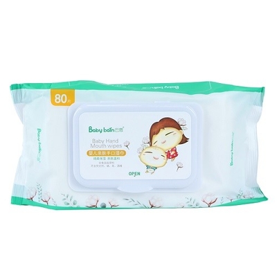 Doos en Zak de Huid die van de Verpakkingsbaby Beschikbare Nat schoonmaken veegt Kleurrijk af