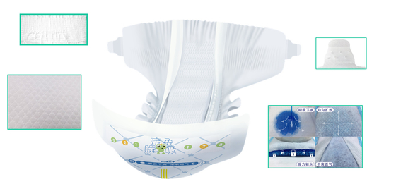 Zachte Nappies van de Babyluier Beschikbare In te ademen