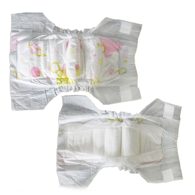 Ultra Zachte 3D de Babynappies van Leakguard Witte ADL Beschikbare Slaperige OEM