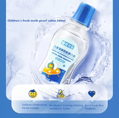 260ml Kinderen van het de Hygiënehulpmiddel van de mondspoelings de Verse Antimot van de Mondelinge Zorg Mondelinge