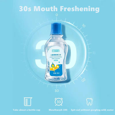 Van het het Fruitaroma van kinderen van het de Hygiënehulpmiddel Mondelinge de jaren '30 Snelle Schone Mondspoeling