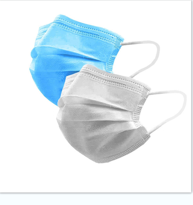 3 van het het Masker de Medische Masker van het vouwgezicht niet Geweven Desinfectie van het Stoffen UVlicht