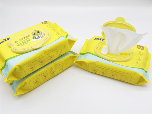 Alcoholvrije Organische Beschikbare Nat van Hypoallergenic veegt voor Babyhuid die dagelijks af schoonmaken