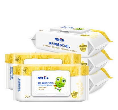 Niet Eco Vriendschappelijk Aloë Vera Disposable Wet Wipes die 80pcs irriteren