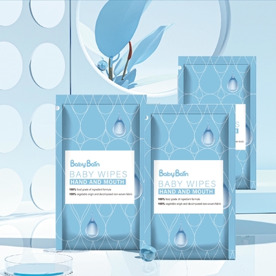 Dwars Duidelijke Beschikbare Nat van Spunlace veegt het Gezuiverde Water van 60pcs af RO