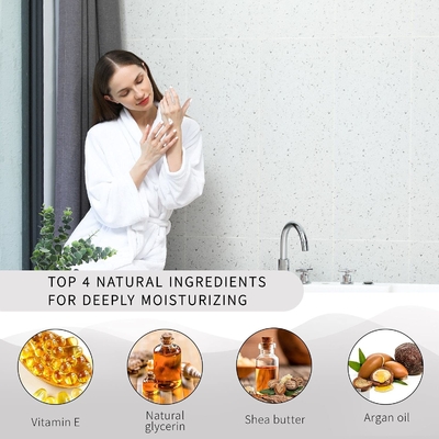 De bevochtigende Skincare-Organische Natuurlijke Ingrediënten van de Lichaamslotion