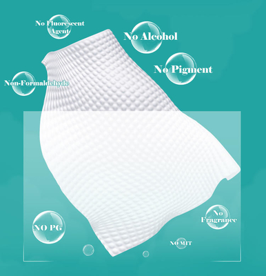 Met Deksel en Open Band Beschikbare veegt Nat 80 PCs 20%Viscose 80%Polymer af
