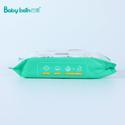 Biologisch afbreekbare Beschikbare veegt Nat van het Eco Vriendschappelijke Comfort voor Baby en Volwassene af